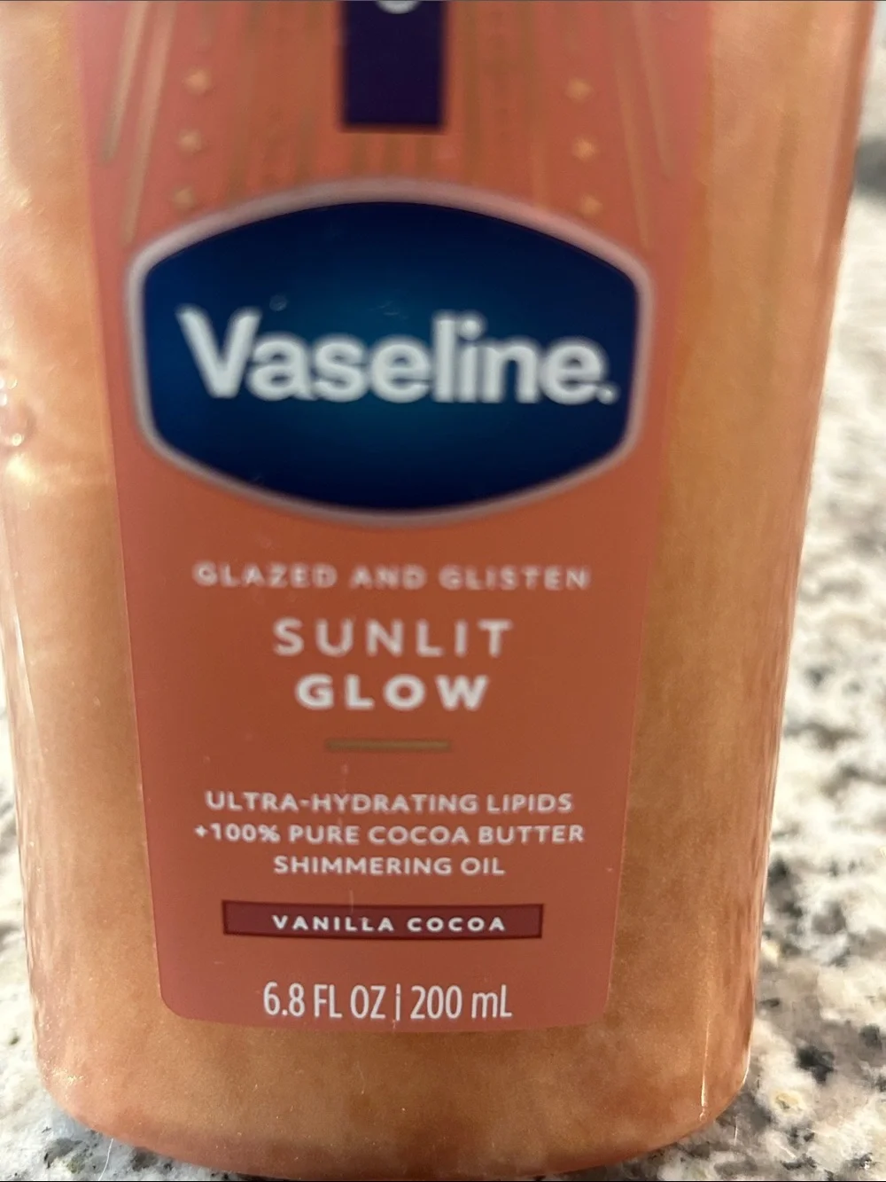Vaseline sunlit glow